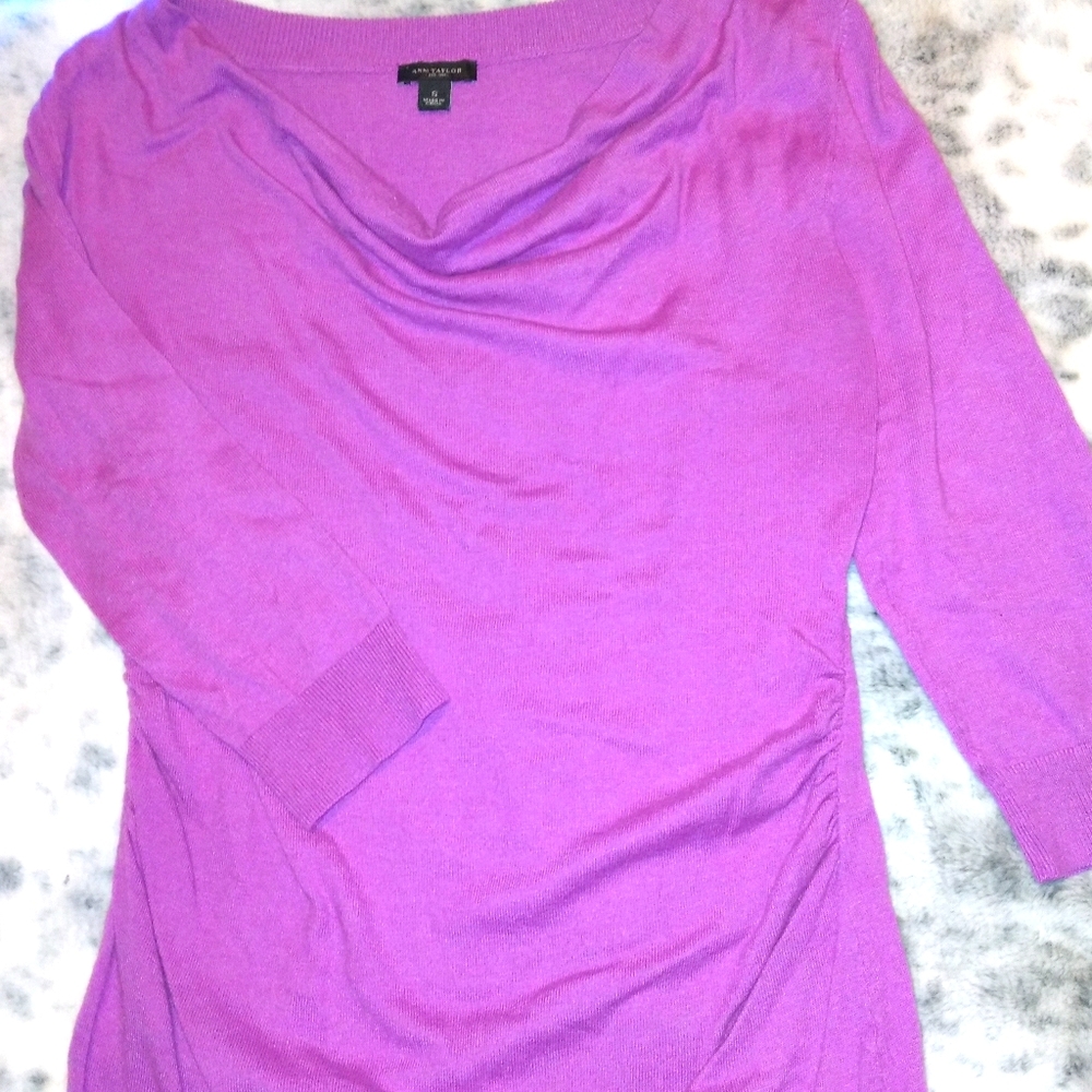 Ann Taylor Purple Sweater